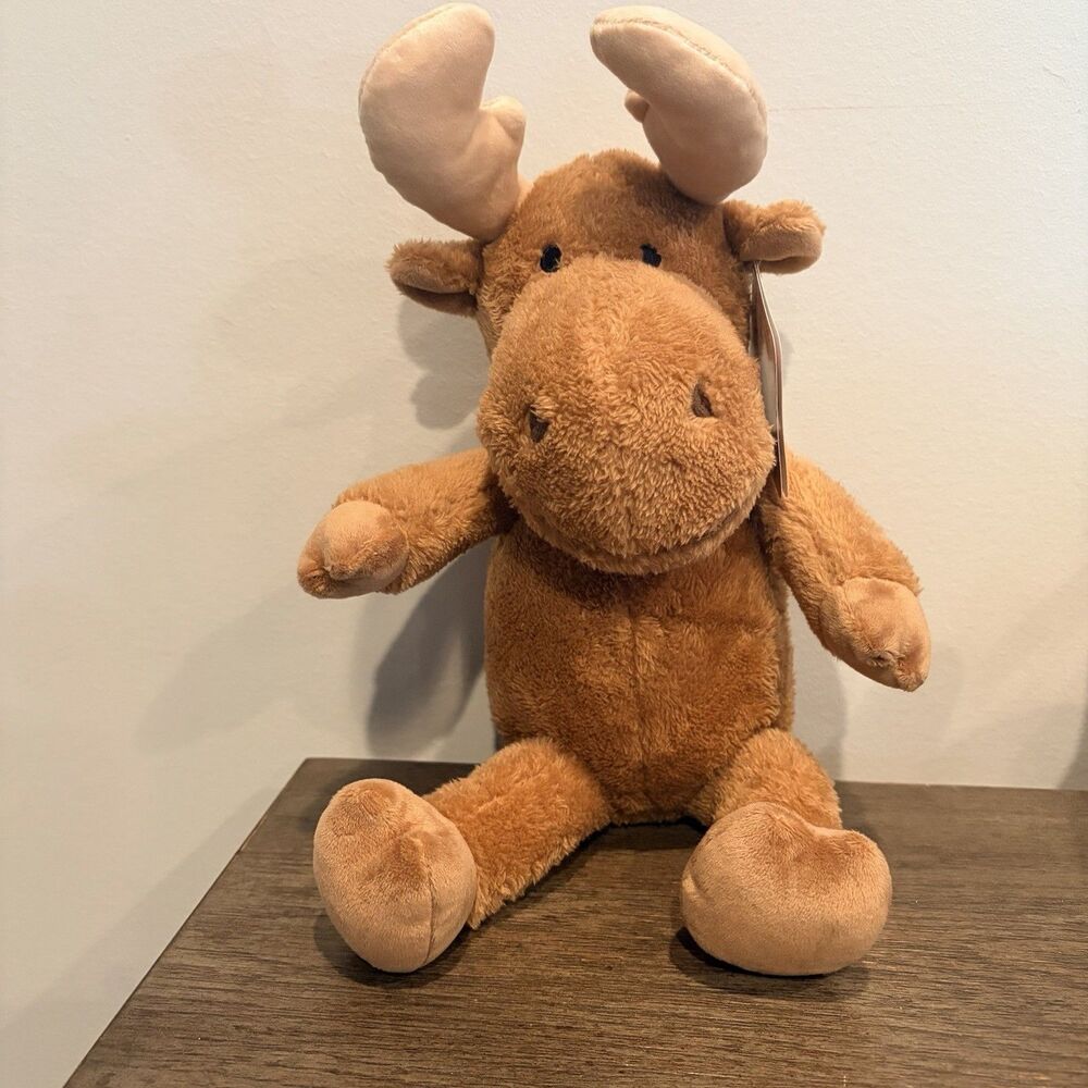 New Retired Kohl’s Cares You Give Moose A Muffin Plush Soft Stuffed Animal 15”